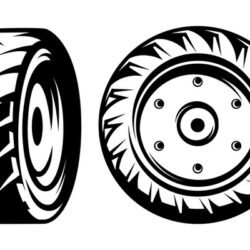 Tire Drawing Image