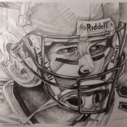 Tom Brady Drawing Hand drawn Sketch