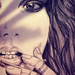 Tove Lo Drawing Artistic Sketching