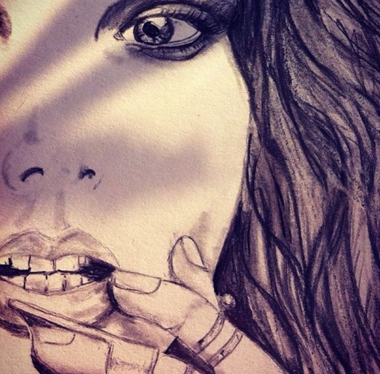 Tove Lo Drawing Artistic Sketching