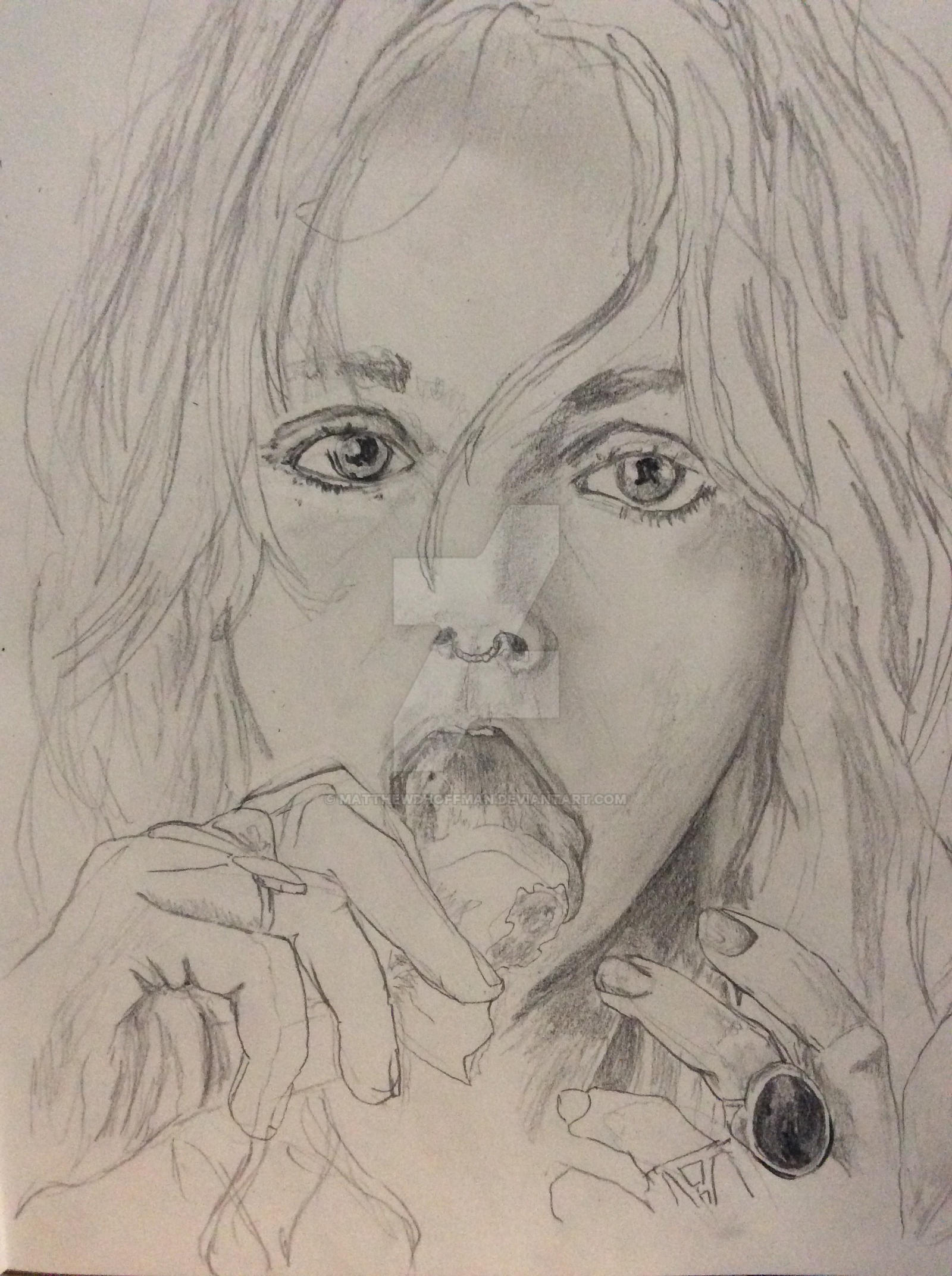 Tove Lo Drawing Hand drawn Sketch