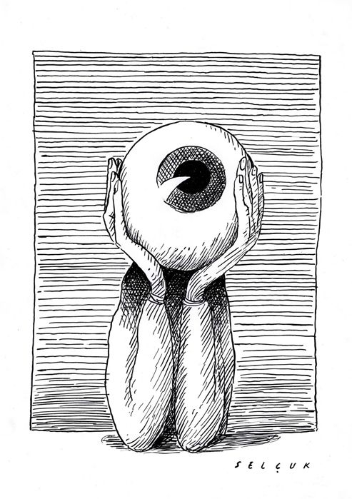 Trippy Eyeball Drawing Artistic Sketching