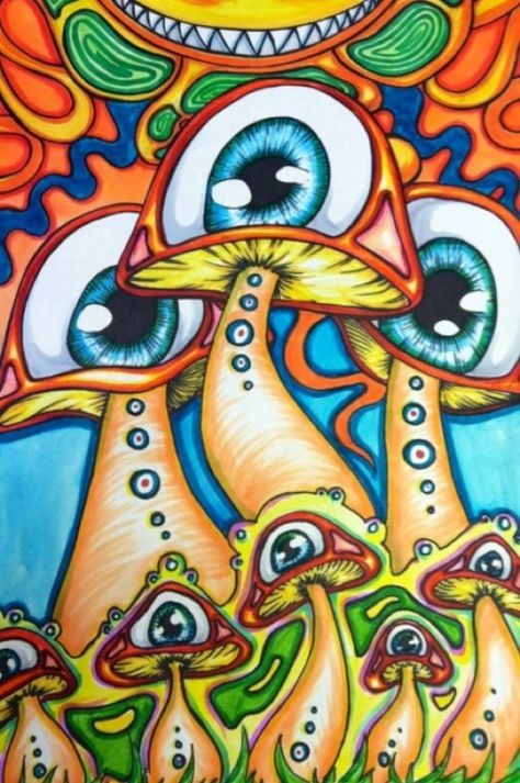 Trippy Eyeball Drawing Stunning Sketch