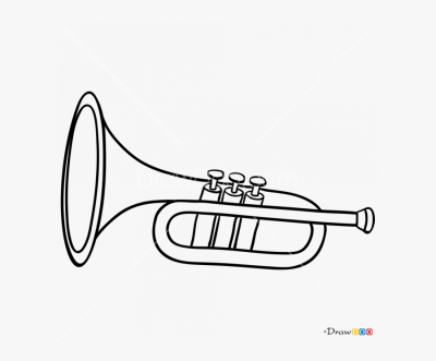 Trumpet, Performance, Melody, Brass, Music Drawing