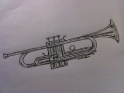 Trumpet, Sound, Brass, Performance, Melody Drawing