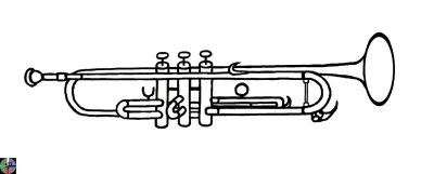 Trumpet, Sound, Brass, Performance, Melody Drawing