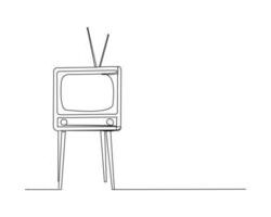 Tv Drawing Modern Sketch