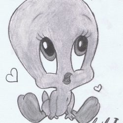 Tweety Drawing Amazing Sketch