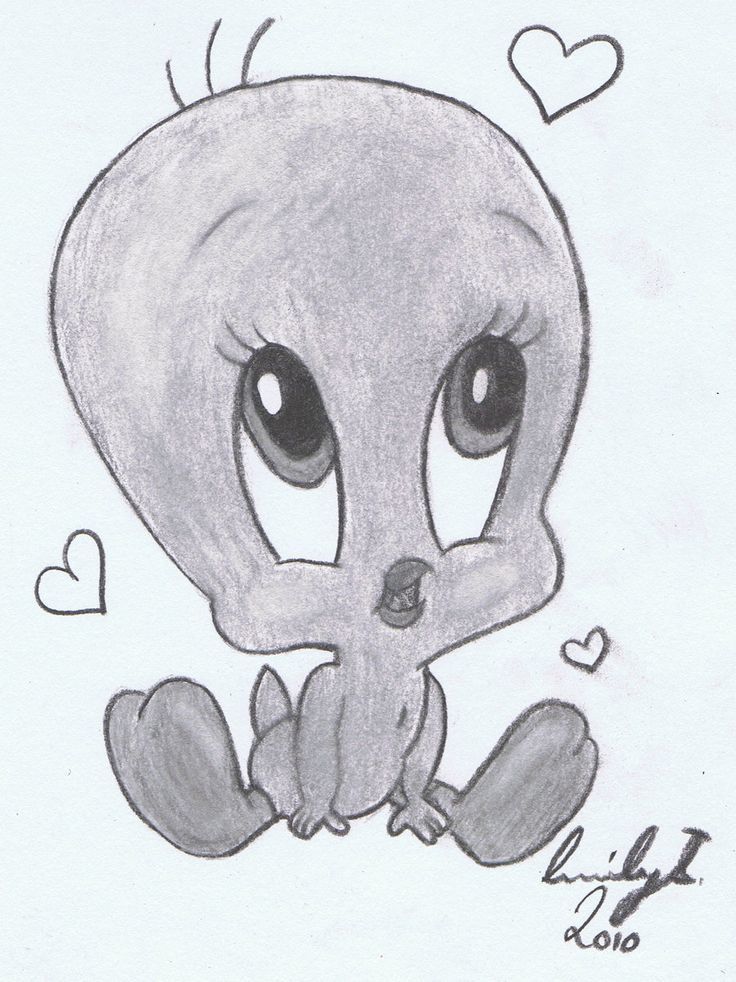 How to Draw Tweety Drawing Step by Step Guide - Drawing All