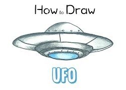 Ufo Drawing Hand drawn Sketch