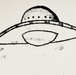 Ufo Drawing Photo