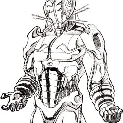 Ultron Drawing Creative Style