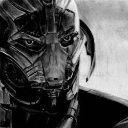 Ultron Drawing Sketch