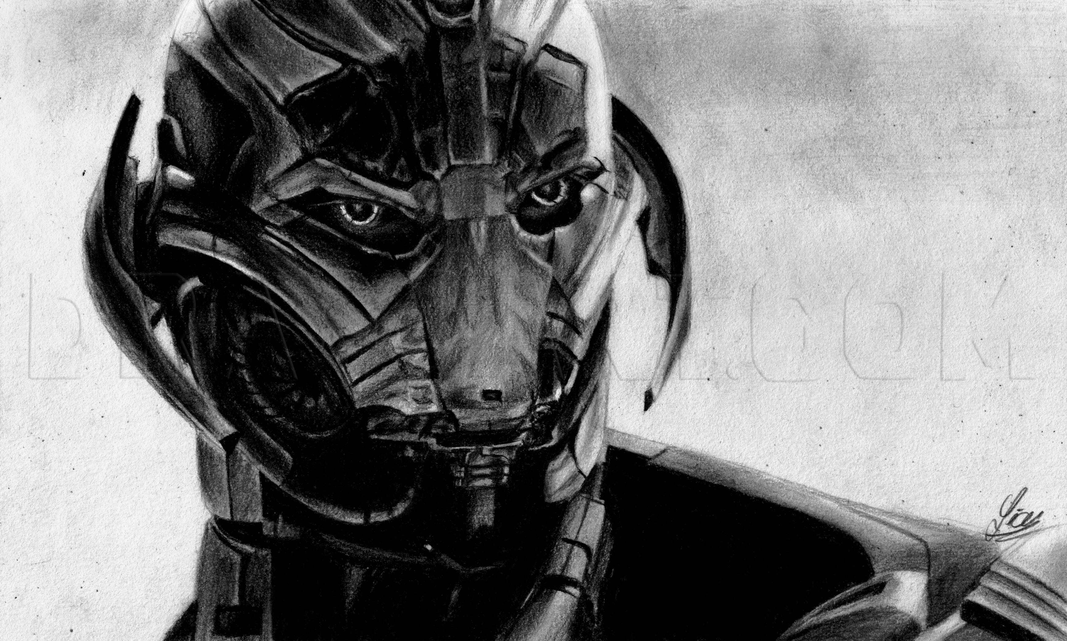 Ultron Drawing Sketch