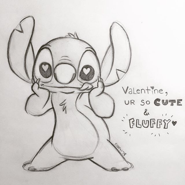 Valentines Day Drawing Creative Style