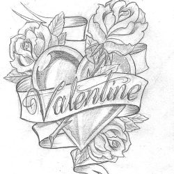 Valentines Day Drawing Photo