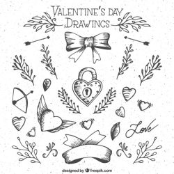 Valentines Day Drawing Stunning Sketch