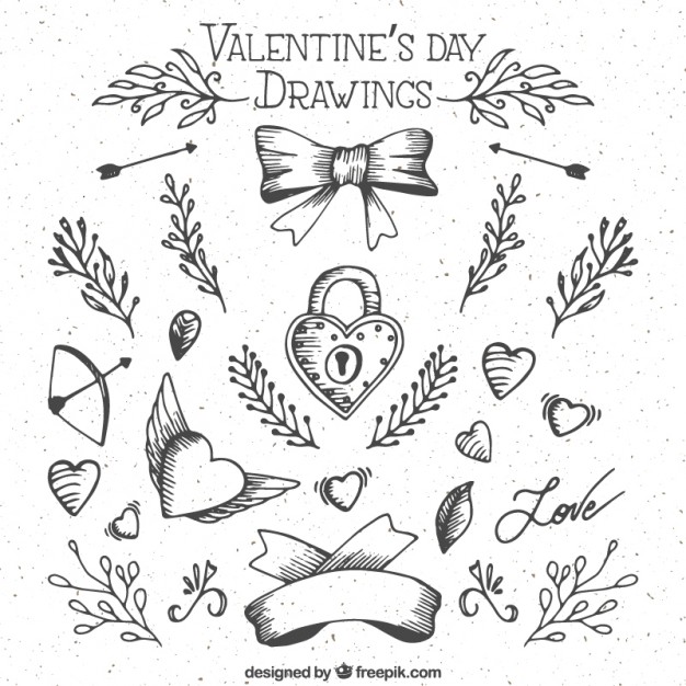 Valentines Day Drawing Stunning Sketch