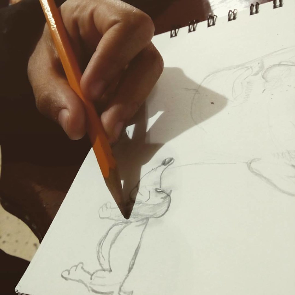 Vamos Drawing Hand drawn