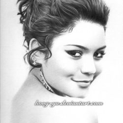 Vanessa Hudgens Drawing Artistic Sketching