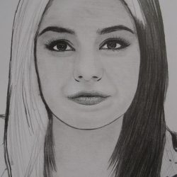 Vanessa Hudgens Drawing Creative Style