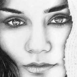 Vanessa Hudgens Drawing Photo