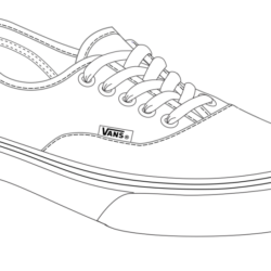 Vans Drawing Sketch