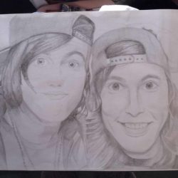 Vic Fuentes Drawing