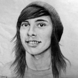 Vic Fuentes Drawing Art