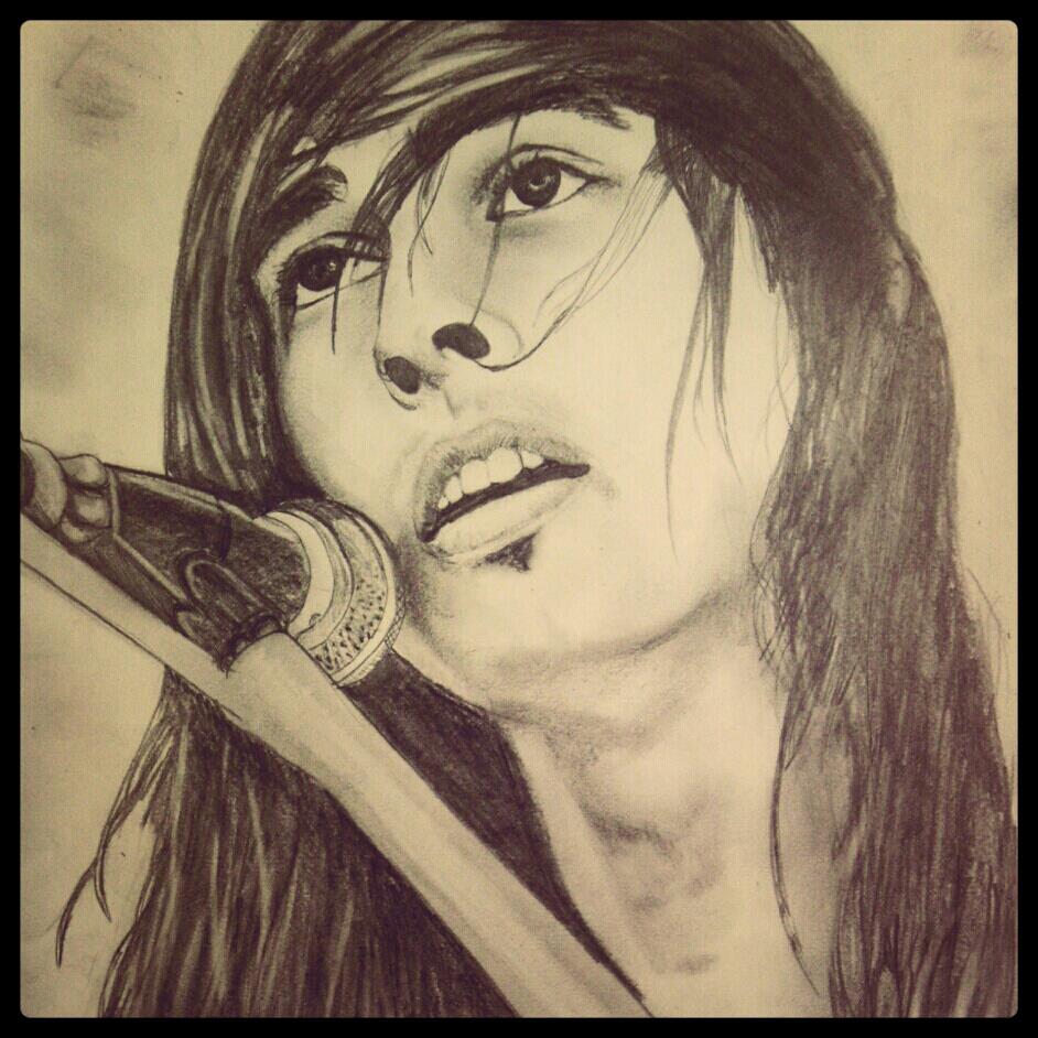 Vic Fuentes Drawing Creative Style