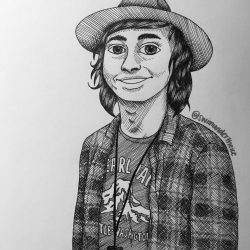 Vic Fuentes Drawing Fine Art