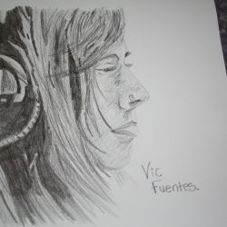 Vic Fuentes Drawing Photo