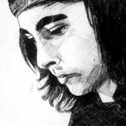 Vic Fuentes Drawing Professional Artwork