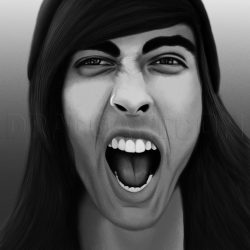 Vic Fuentes Drawing Stunning Sketch