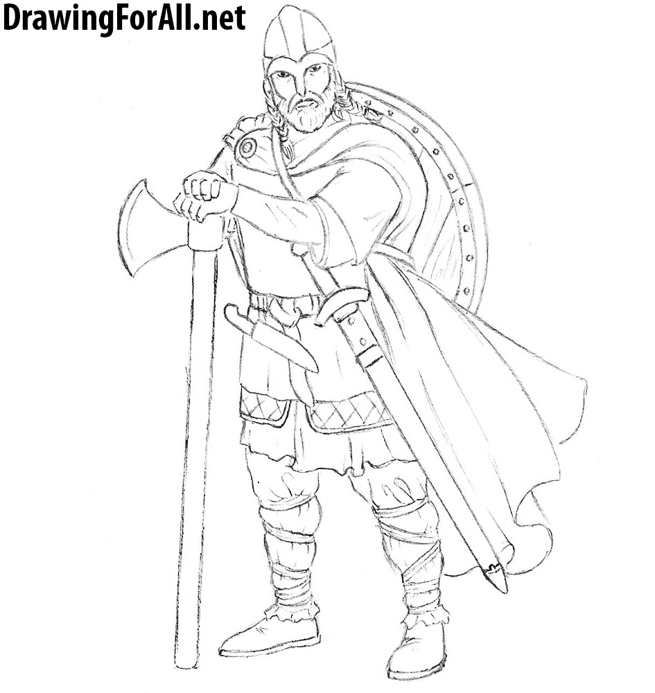 Vikings Drawing Modern Sketch