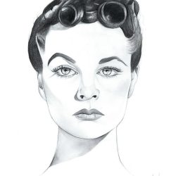 Vivian Leigh Drawing