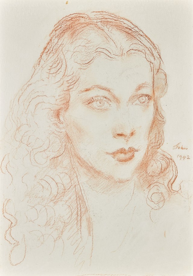 Vivian Leigh Drawing Detailed Sketch