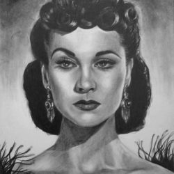 Vivian Leigh Drawing Picture