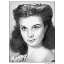 Vivian Leigh Drawing Professional Artwork