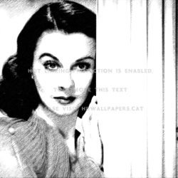 Vivian Leigh Drawing Sketch