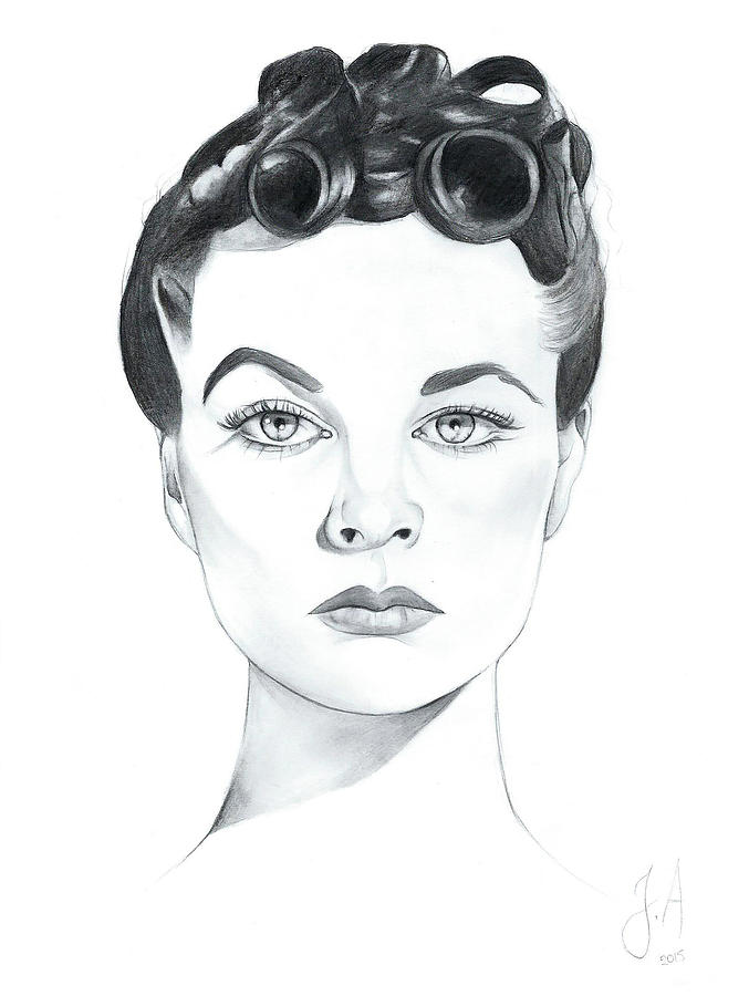 Vivian Leigh Drawing