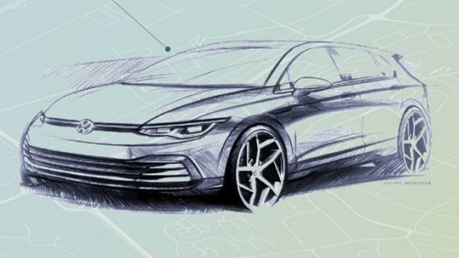 Volkswagen Drawing Picture