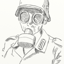 War Drawing Realistic Sketch