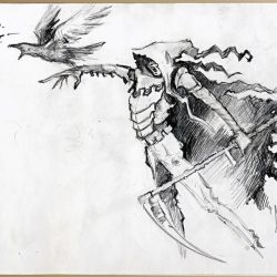 Warlock Drawing Hand drawn