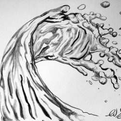 Water Drawing Photo