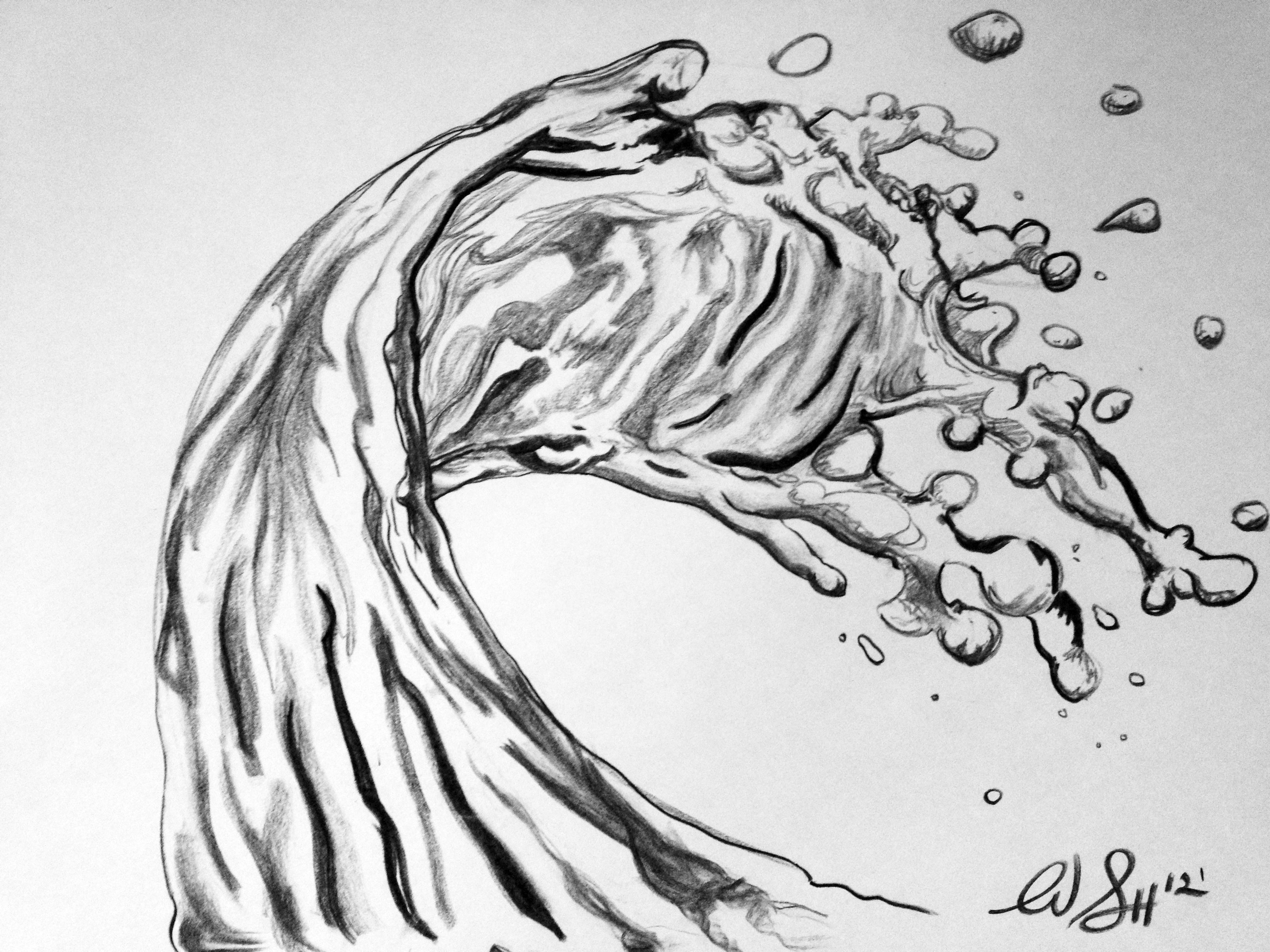 Water Drawing Photo