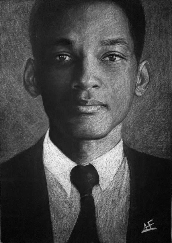 Will Smith Drawing Hand drawn Sketch