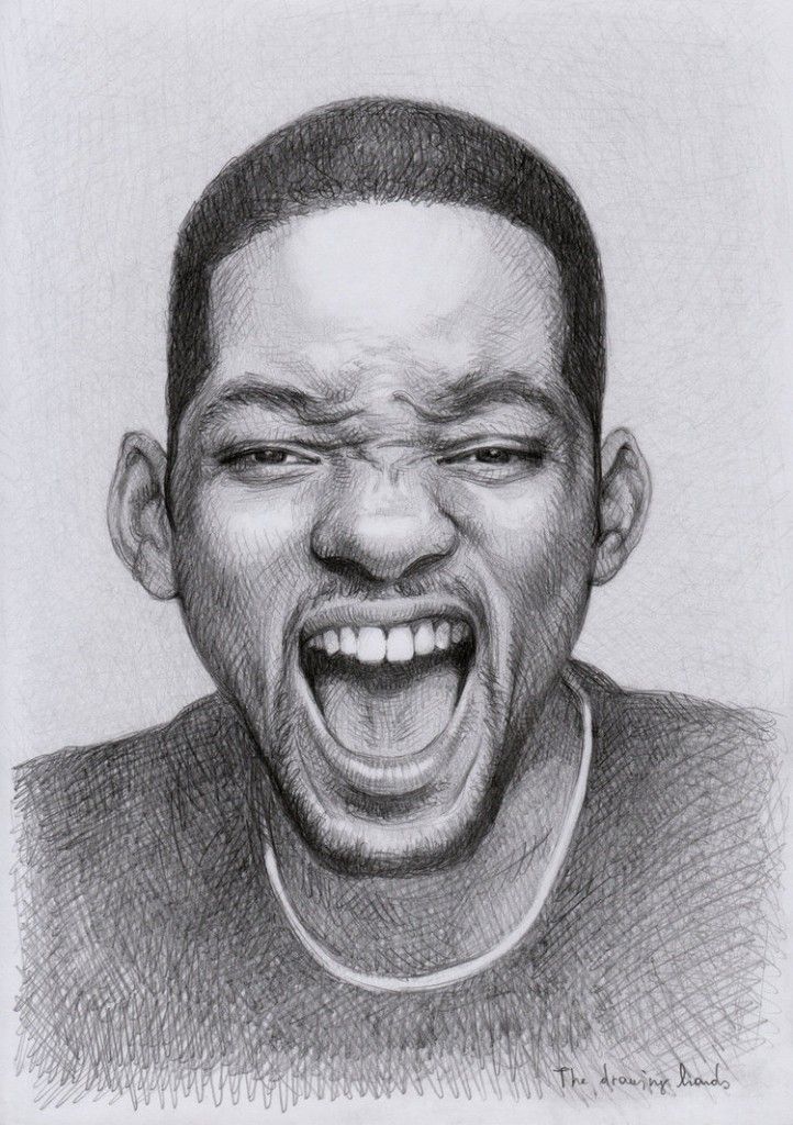 Will Smith Drawing Realistic Sketch