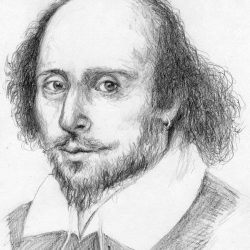 William Shakespeare Drawing Creative Style