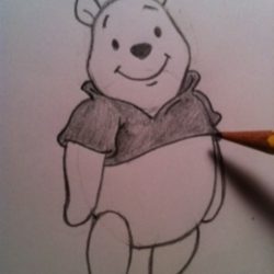 Winnie The Pooh Drawing Hand drawn Sketch